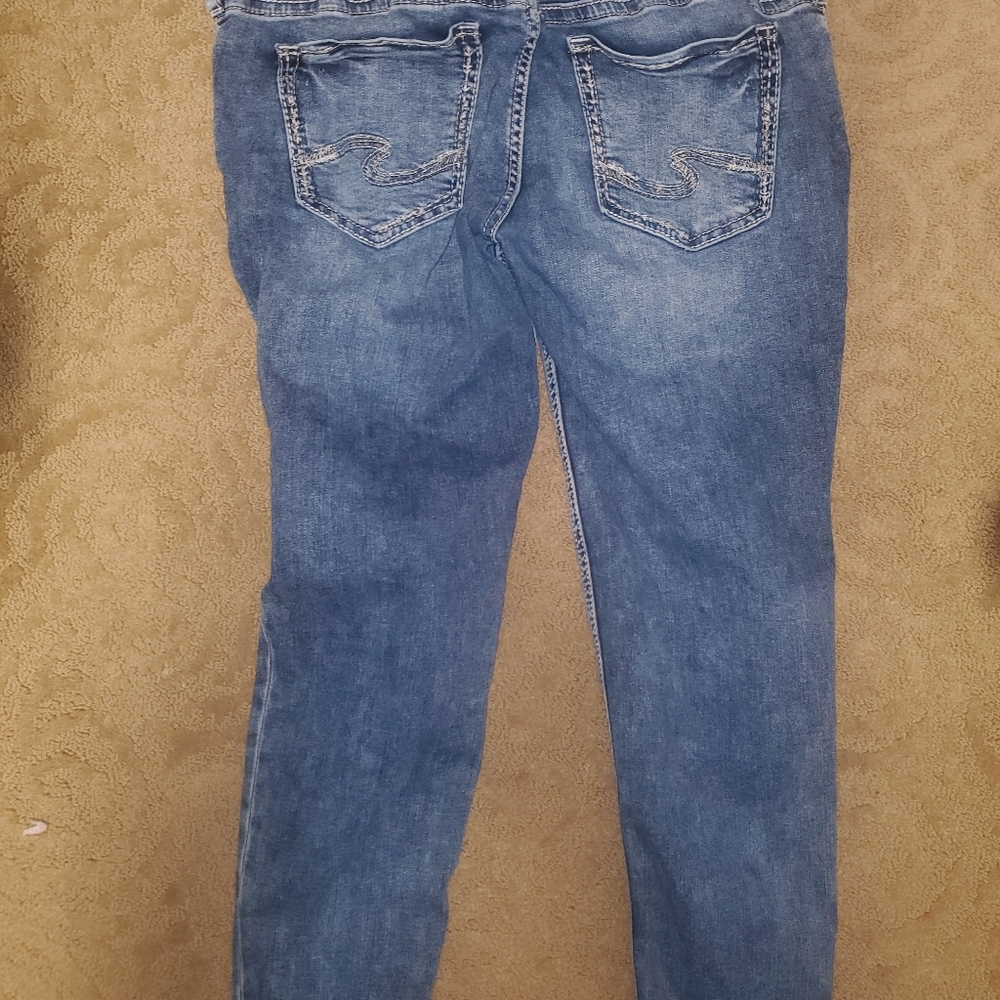 Silver jeans